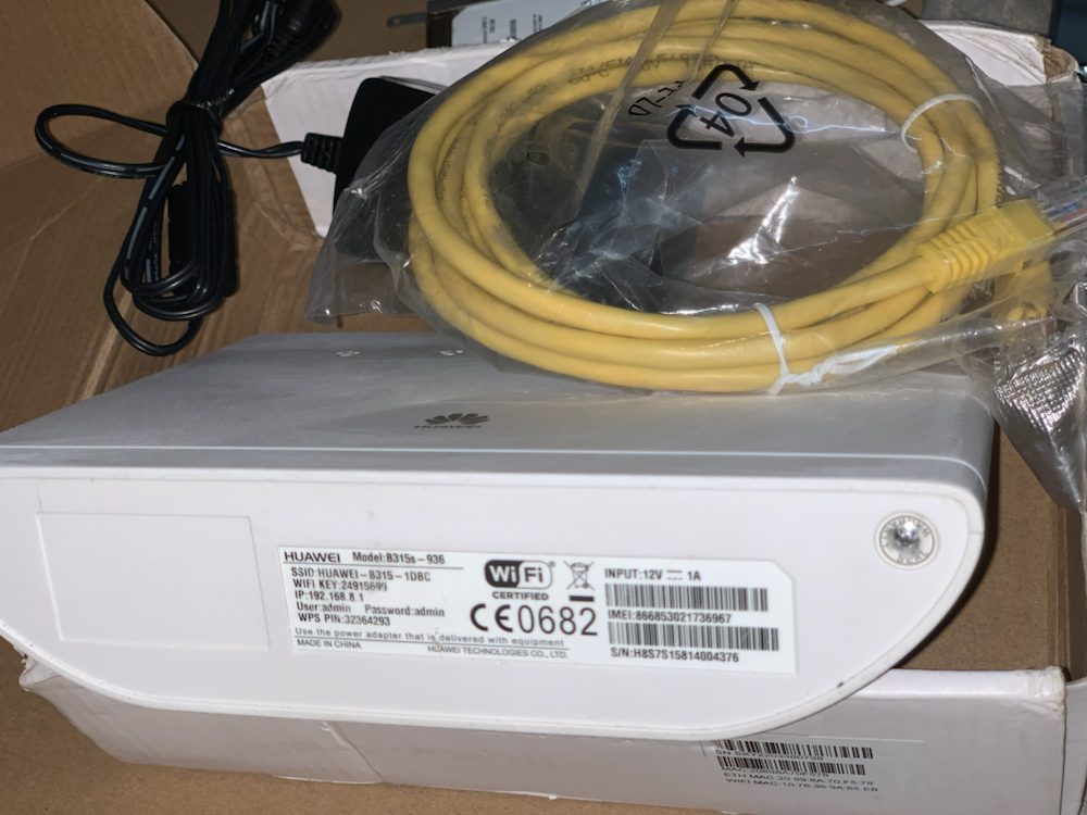 Router Router Type B315s936 4G CPE Router Soum