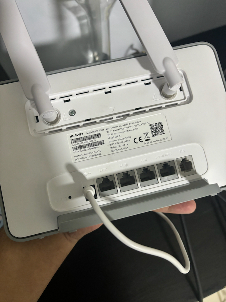 Router Router Type 4G+ CPE Router Soum